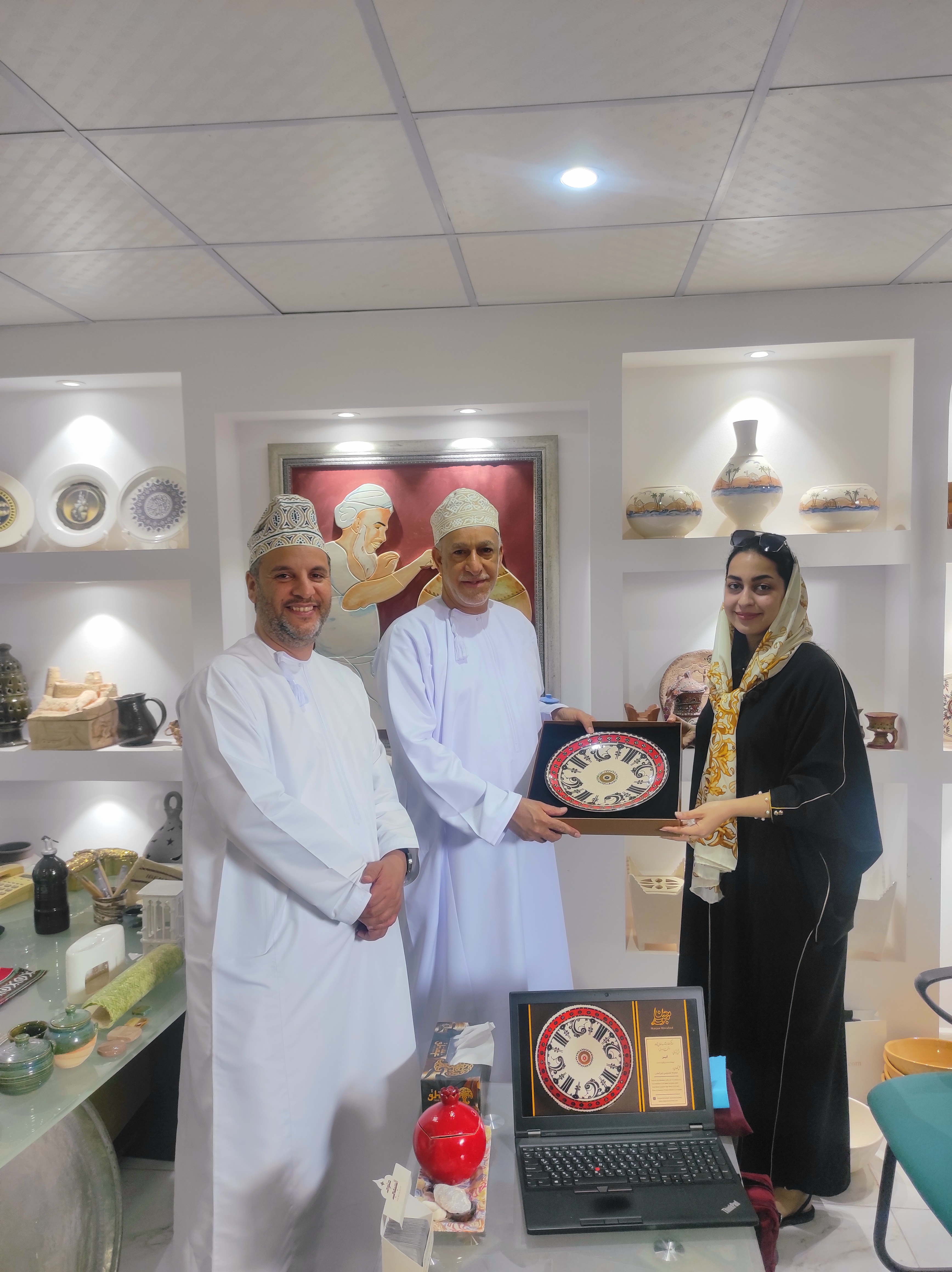 Meeting with Dr. Al-Adwi