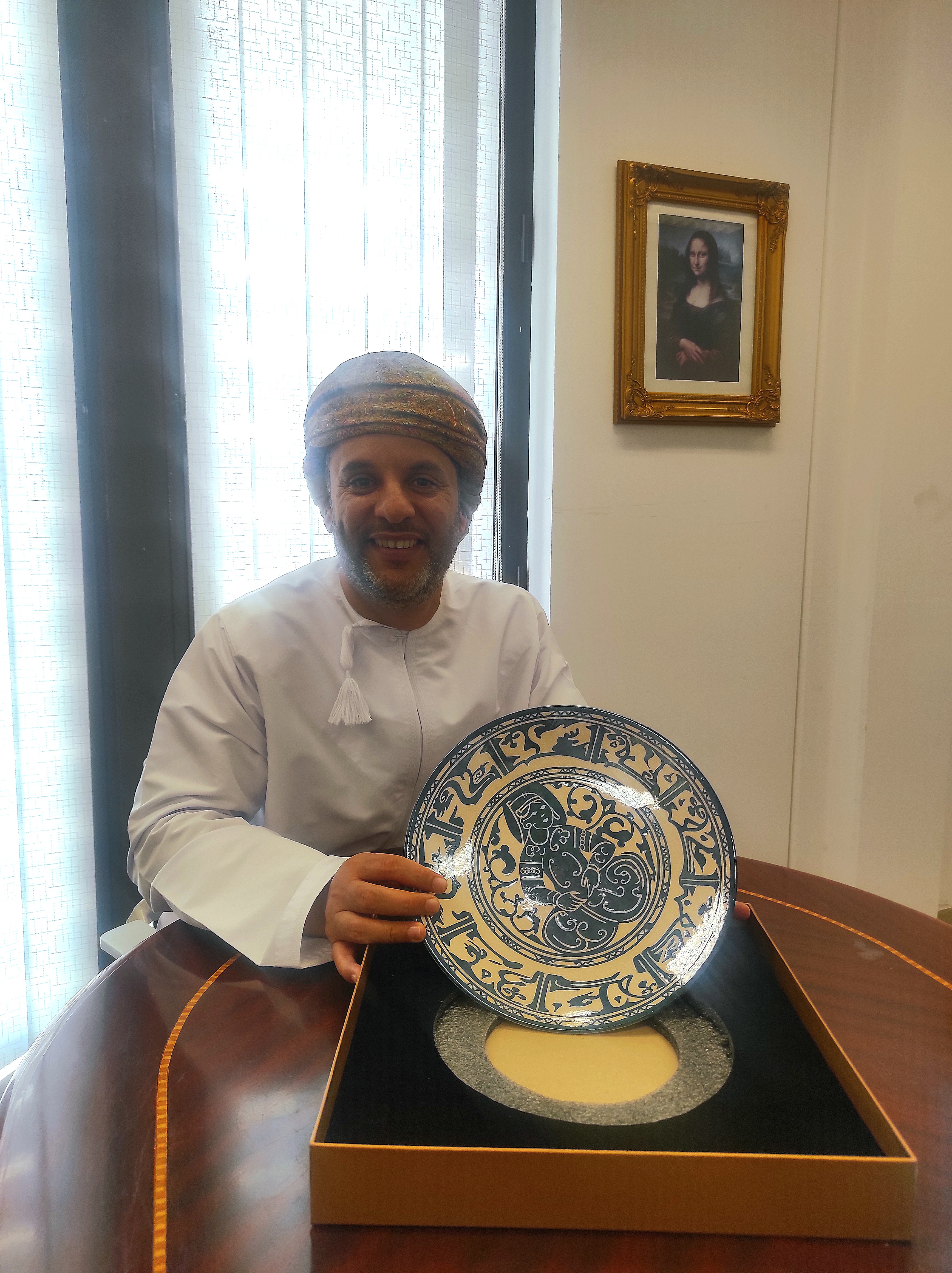 Meeting with the Dean of the Faculty of Art Education at Sultan Qaboos University